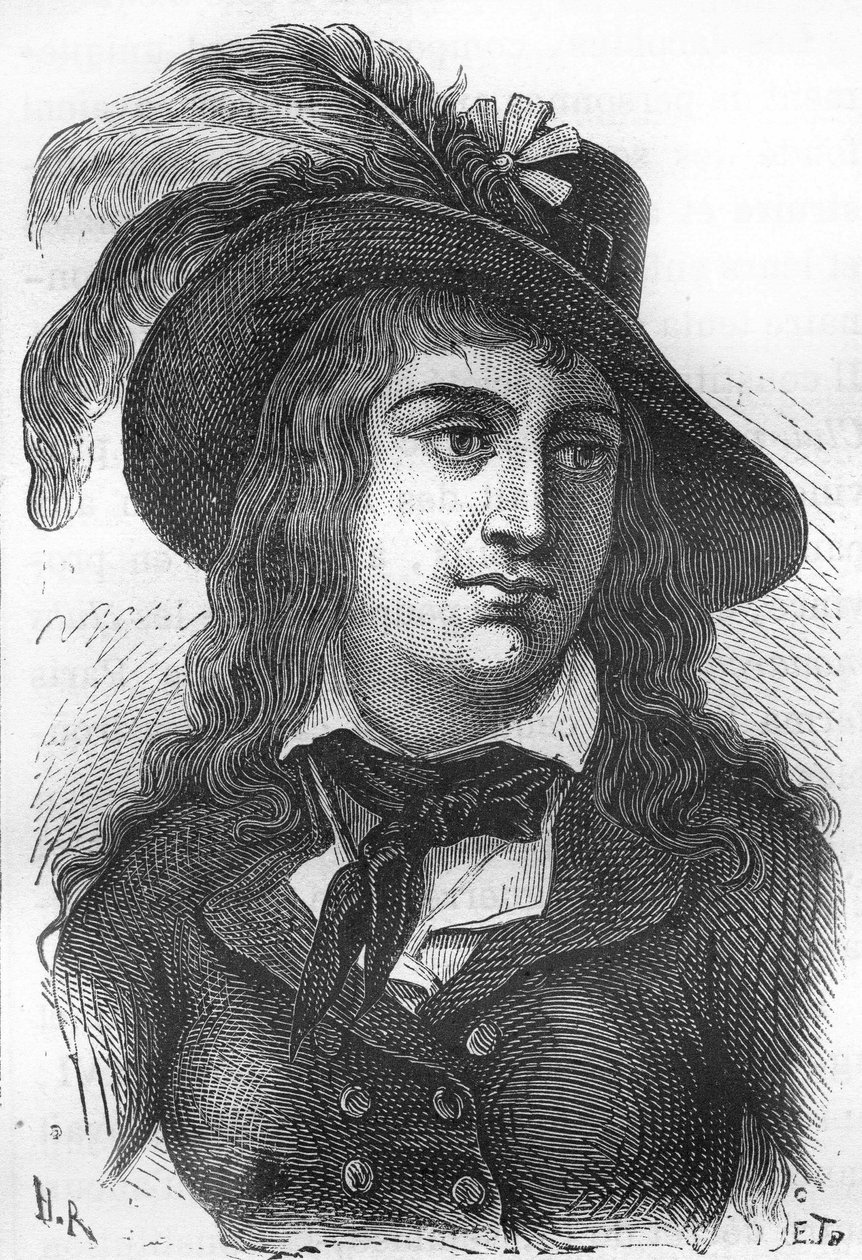 Portret van Anne Josèphe Terwagne, bekend als Théroigne de Méricourt (1762-1817), Franse revolutionair. door Unknown artist