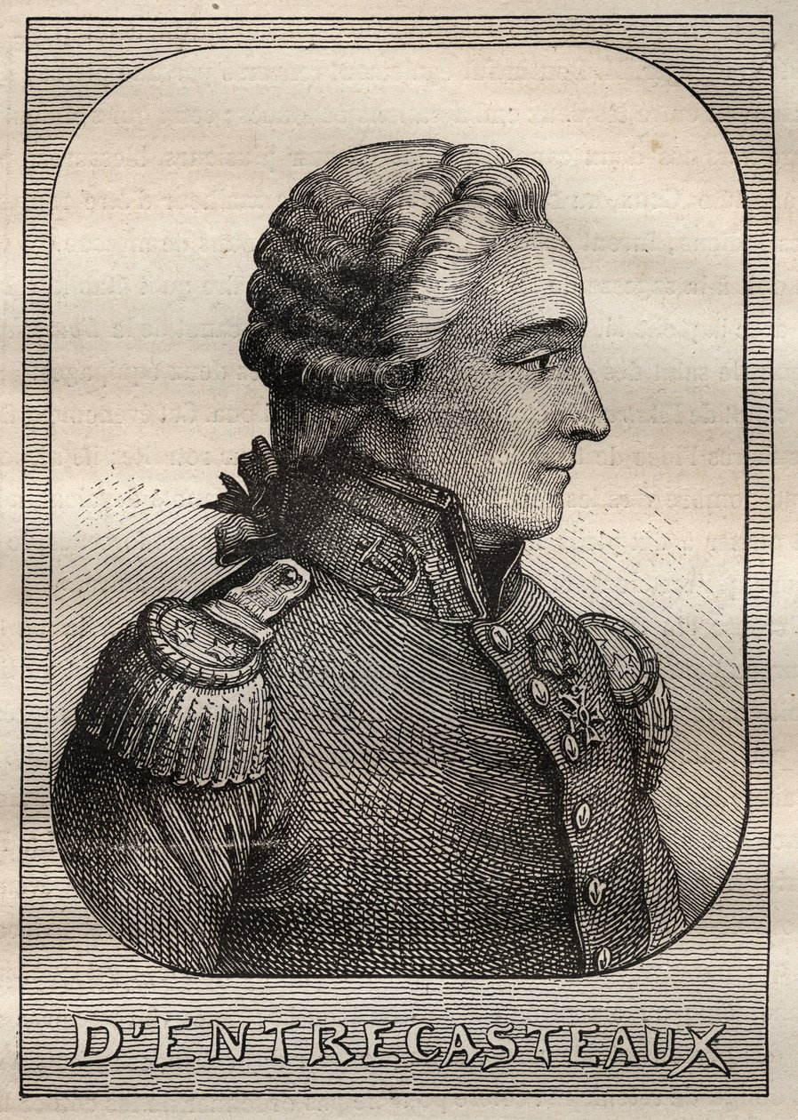Portret van Antoine Bruny (Bruni) d