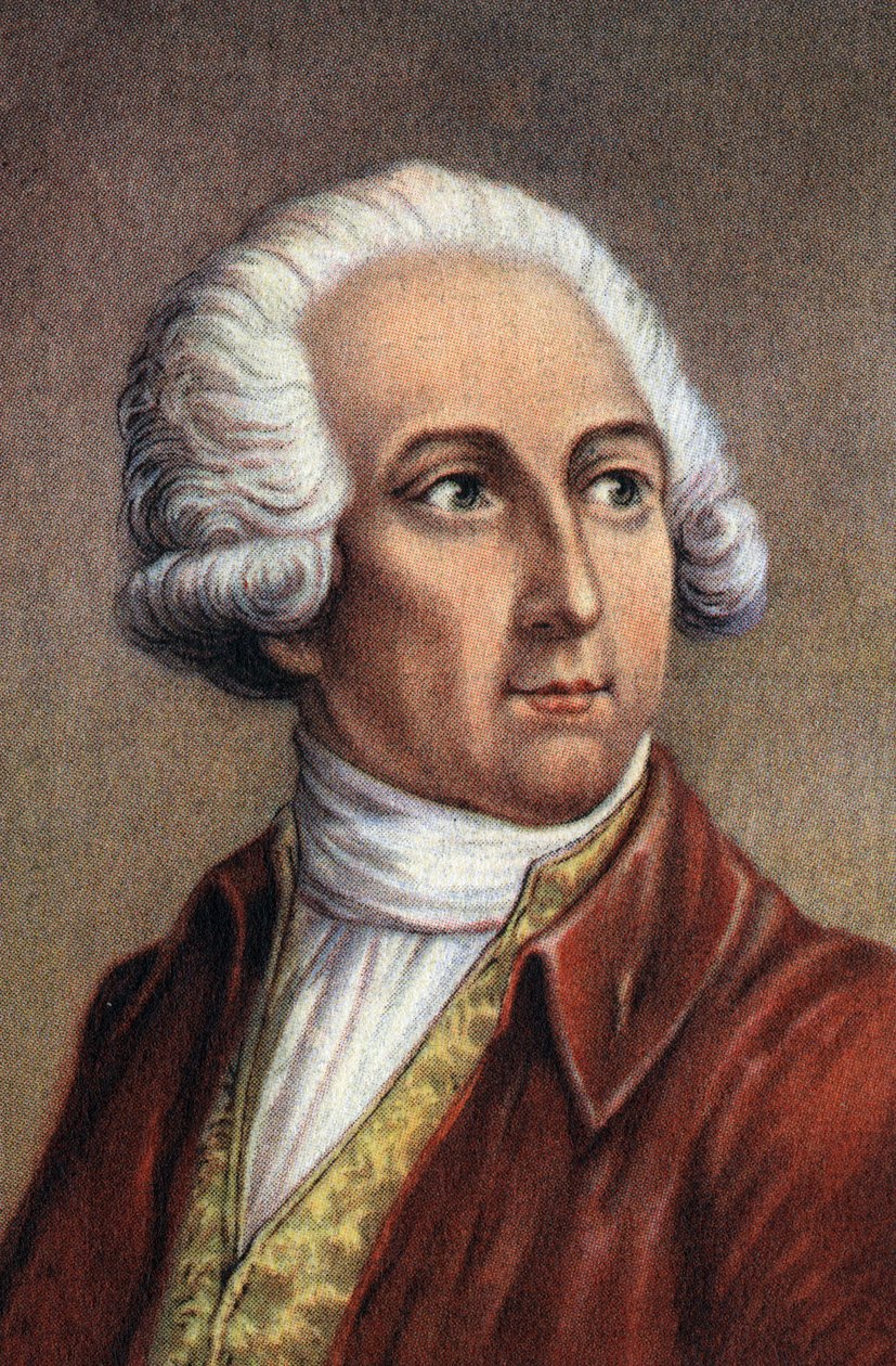 Portret van Antoine Louis Lavoisier Frans scheikundige. door Unknown Artist