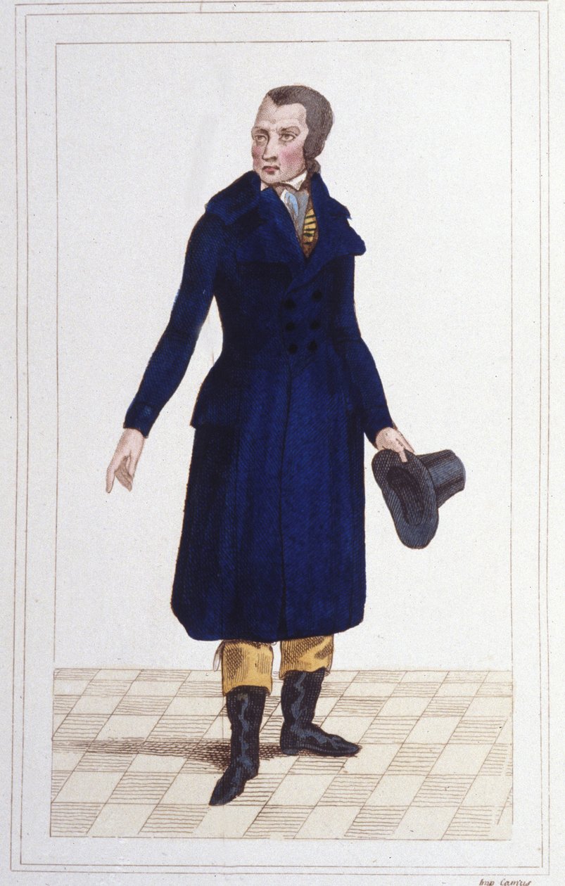 Portret van Antoine Quentin Fouquier Tinville (1746 - 1795), Franse magistraat en politicus. Gravure uit 1830 door Unknown artist