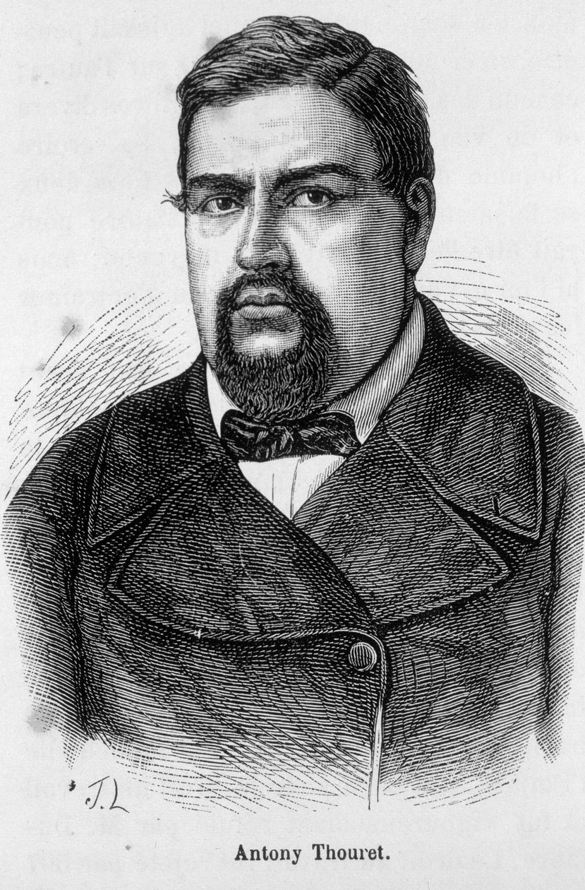 Portret van Antony Thouret door Unknown artist