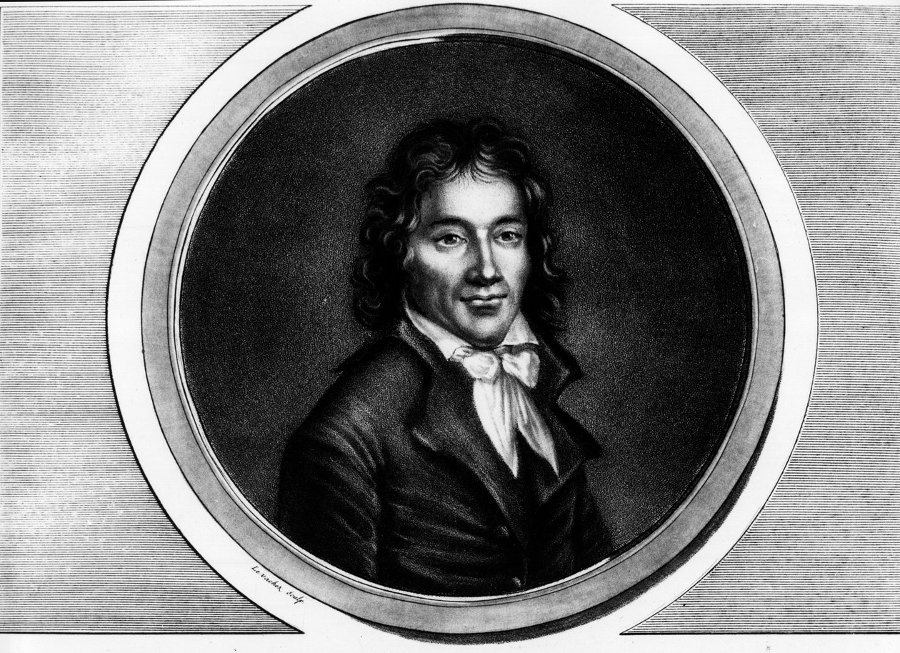 Portret van Camille Desmoulins door Unknown artist