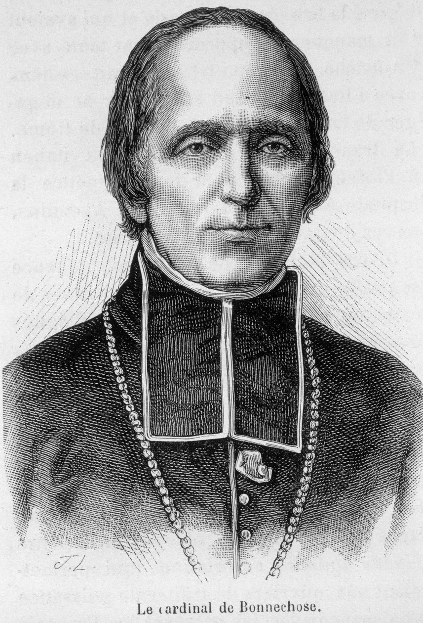 Portret van Kardinaal de Bonnechose door Unknown artist