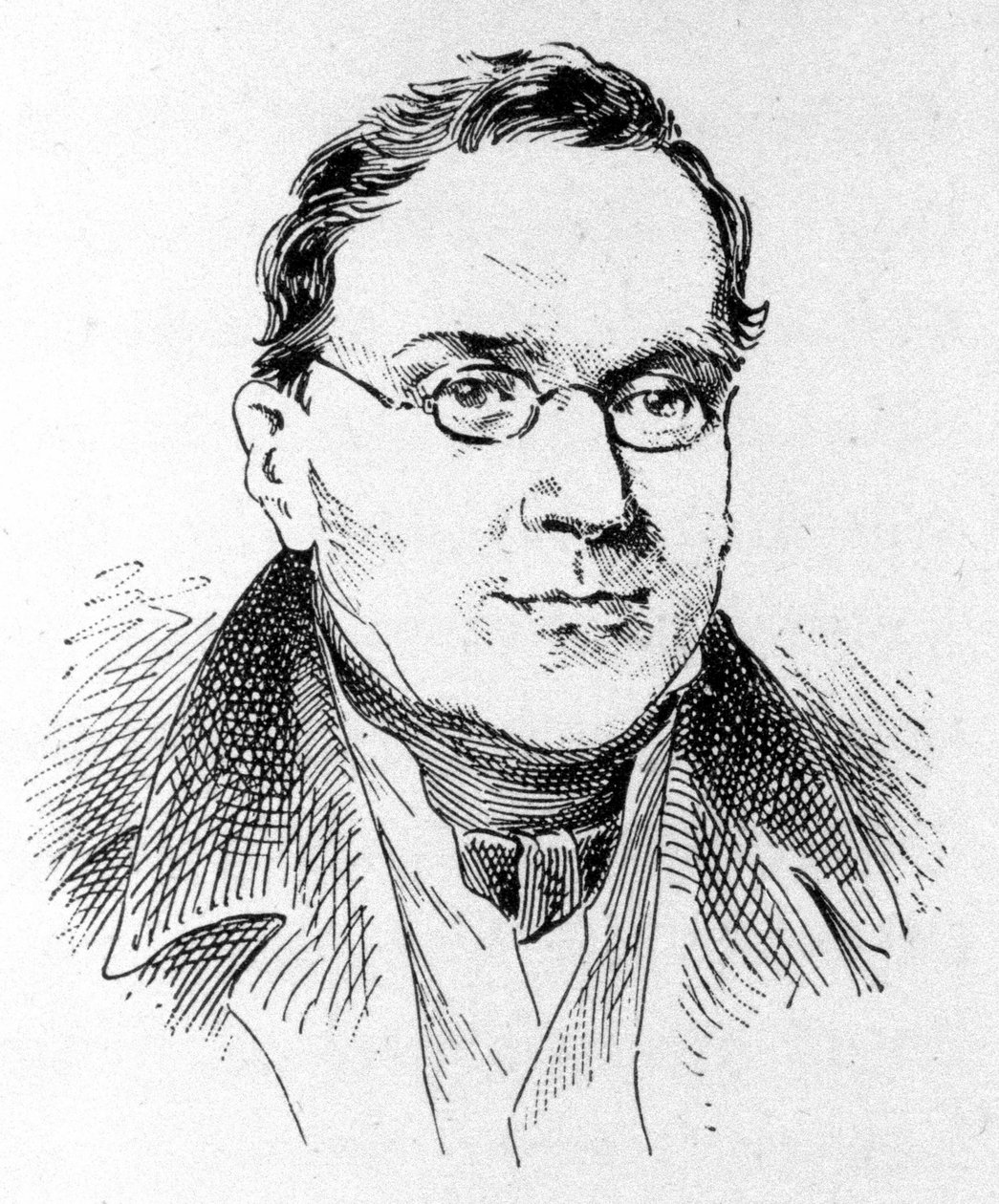 Portret van Carl Czerny (1791 - 1857). Weense pianist en componist door Unknown artist