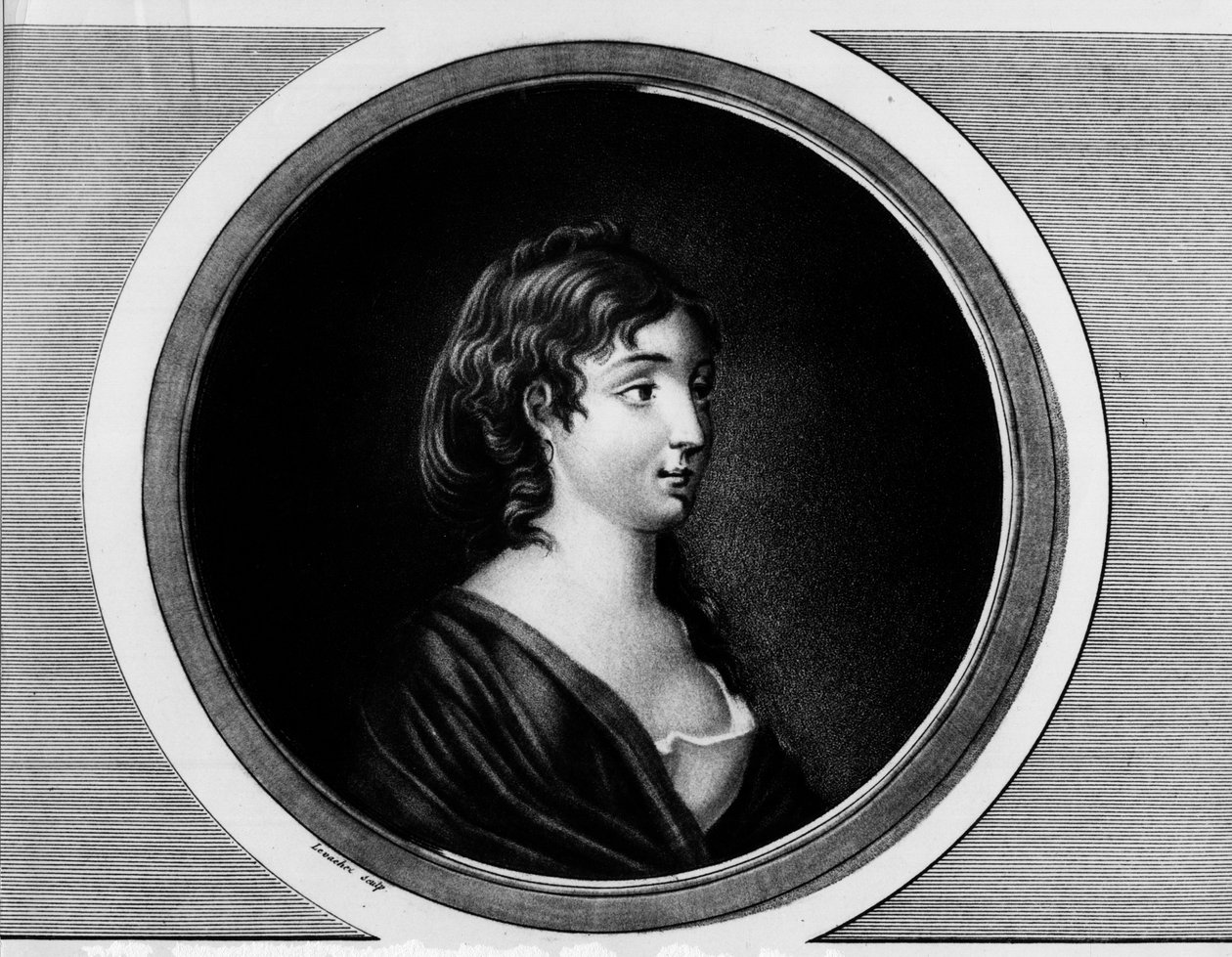 Portret van Cecile-Aimee Renault door Unknown artist
