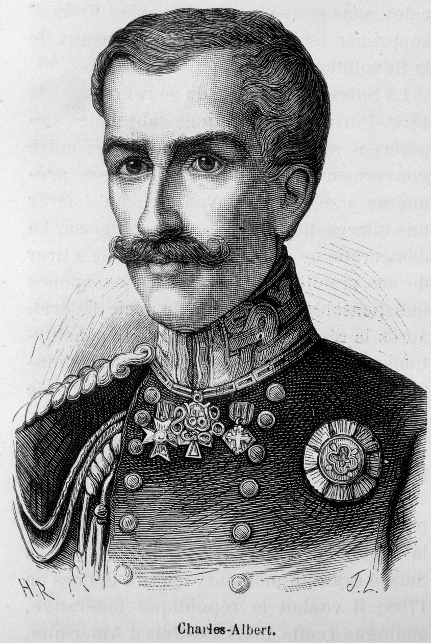 Portret van Charles - Albert door Unknown artist