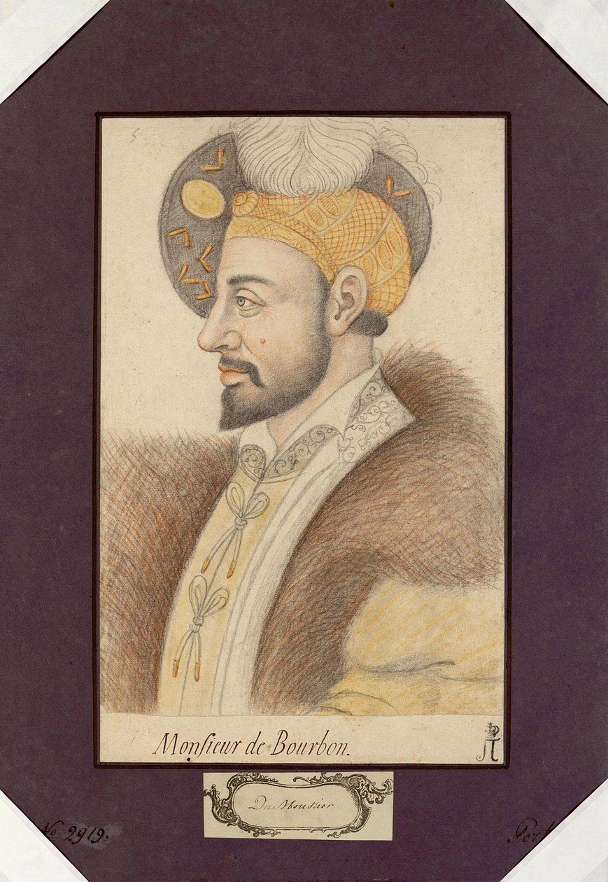 Portret van Charles III, hertog van Bourbon (1490-1527) door Unknown artist