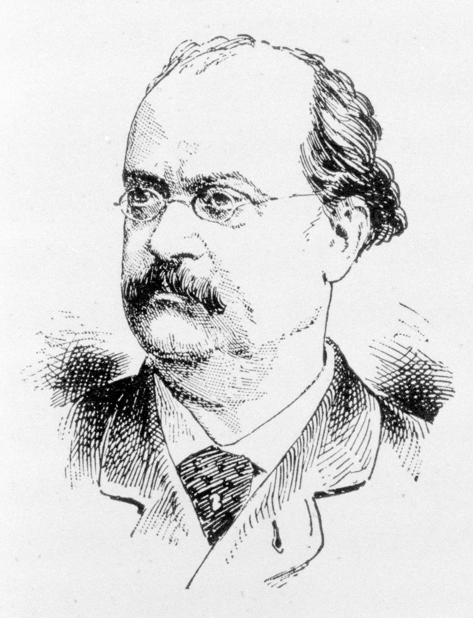 Portret van Charles Lecocq (1832 - 1918), Franse componist door Unknown artist