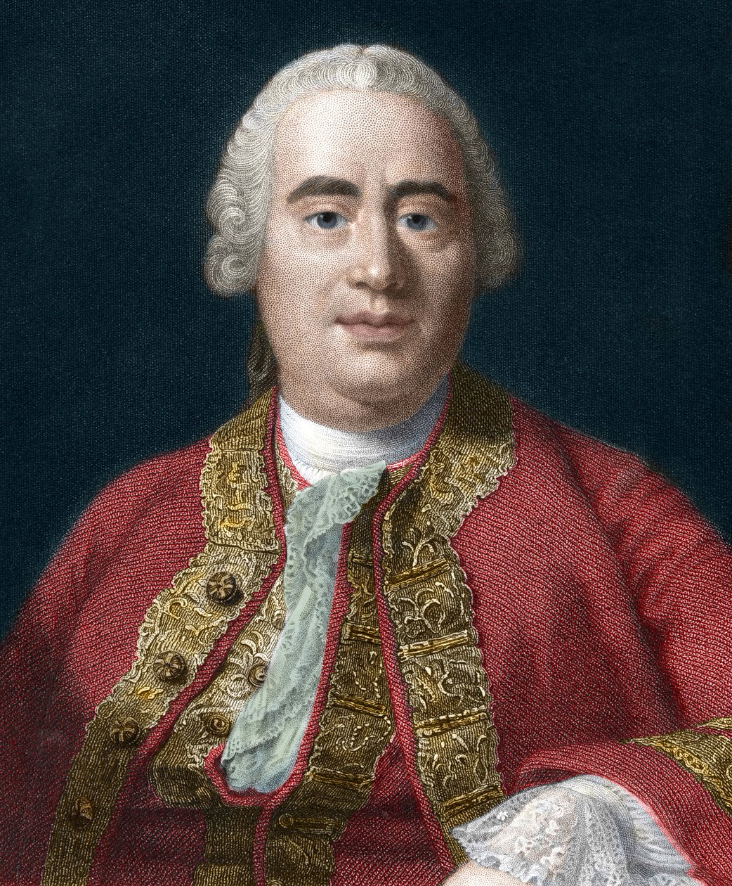 Portret van David Hume, Schotse filosoof (1711-1776) door Unknown artist