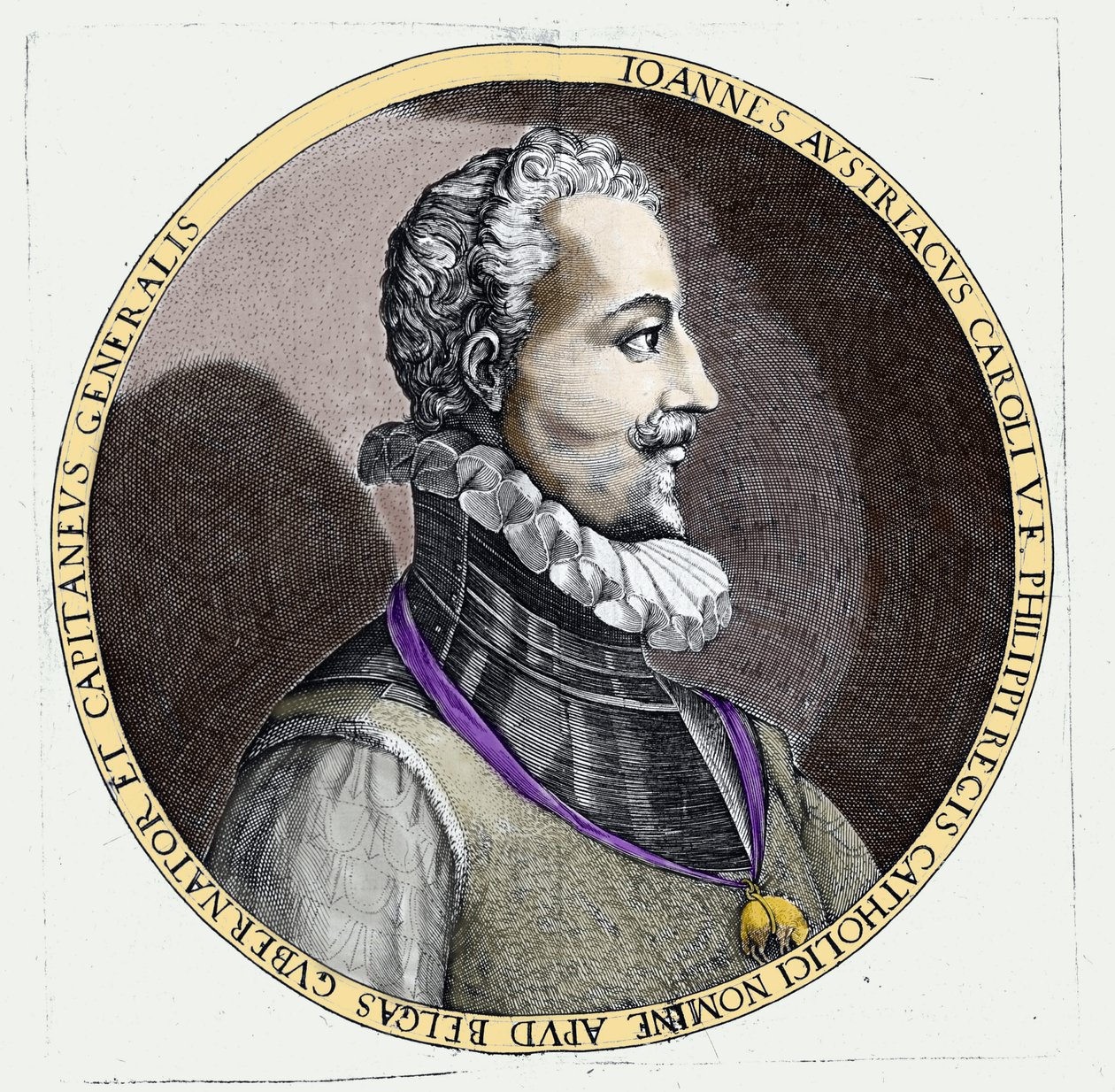 Portret van Don Juan van Oostenrijk (1547-1578), onwettige zoon van Karel V (1500 - 1558) door Unknown artist