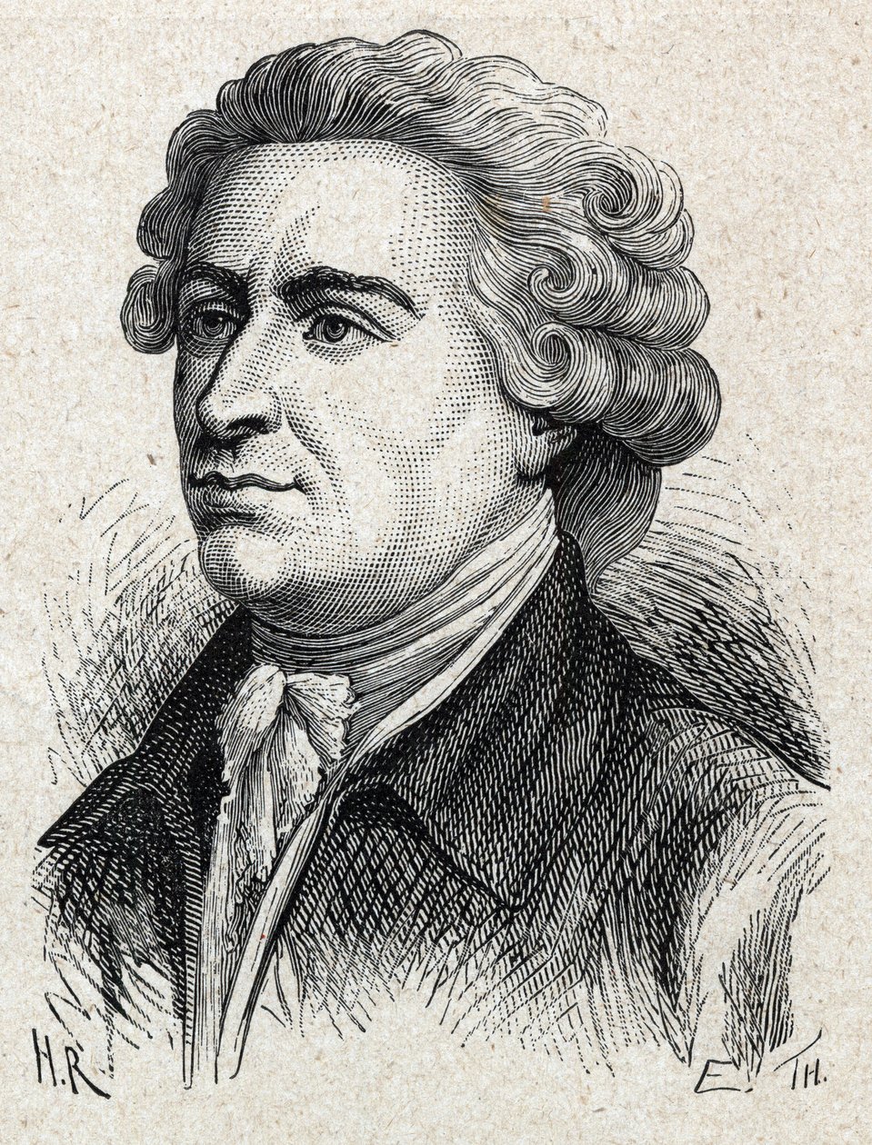 Portret van Edmund Burke (1729-1797), Ierse politicus en filosoof door Unknown artist