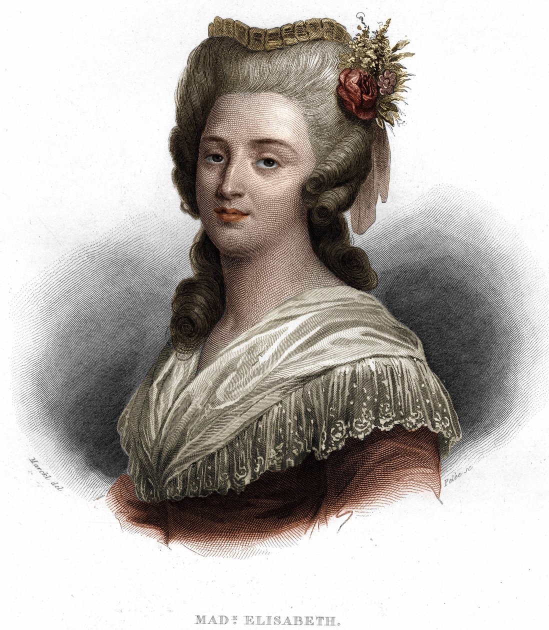 Portret van Elisabeth Philippine Marie Hélène van Frankrijk, bekend als 