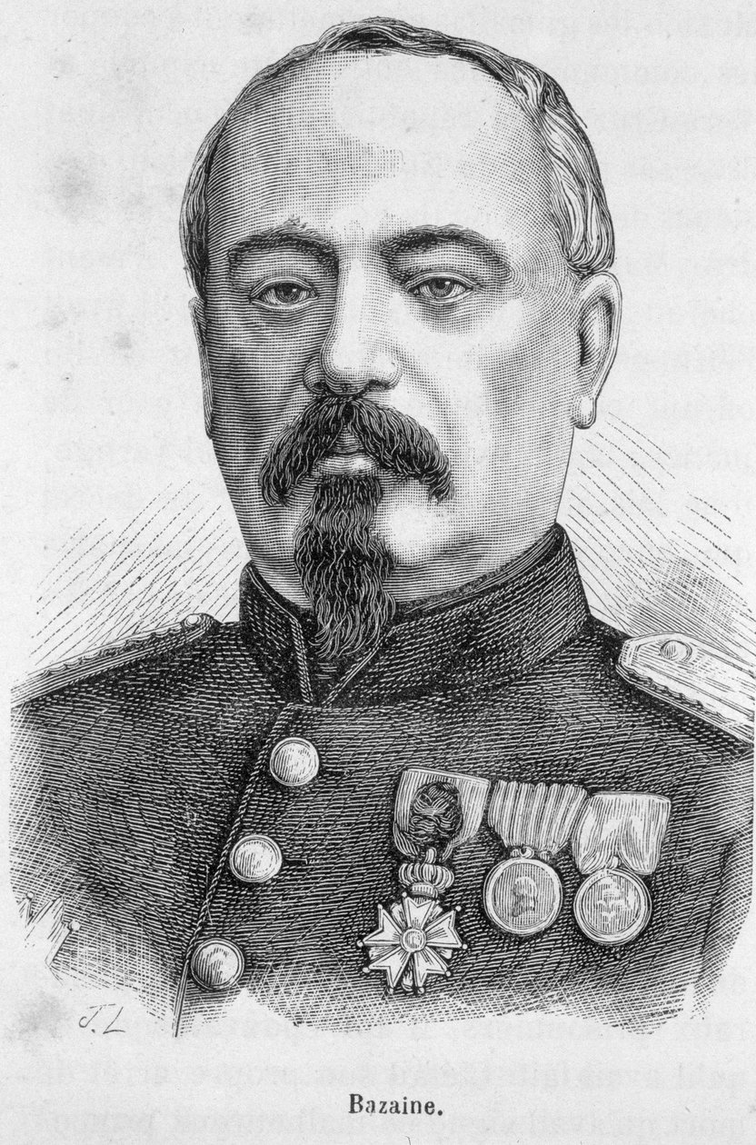 Portret van Francois Achille Bazaine door Unknown artist