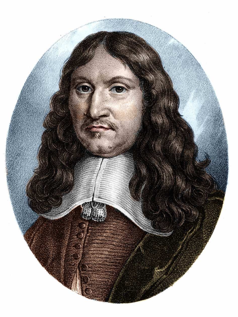 Portret van Francois Eudes de Mezeray (1610-1683) Franse historicus. door Unknown artist