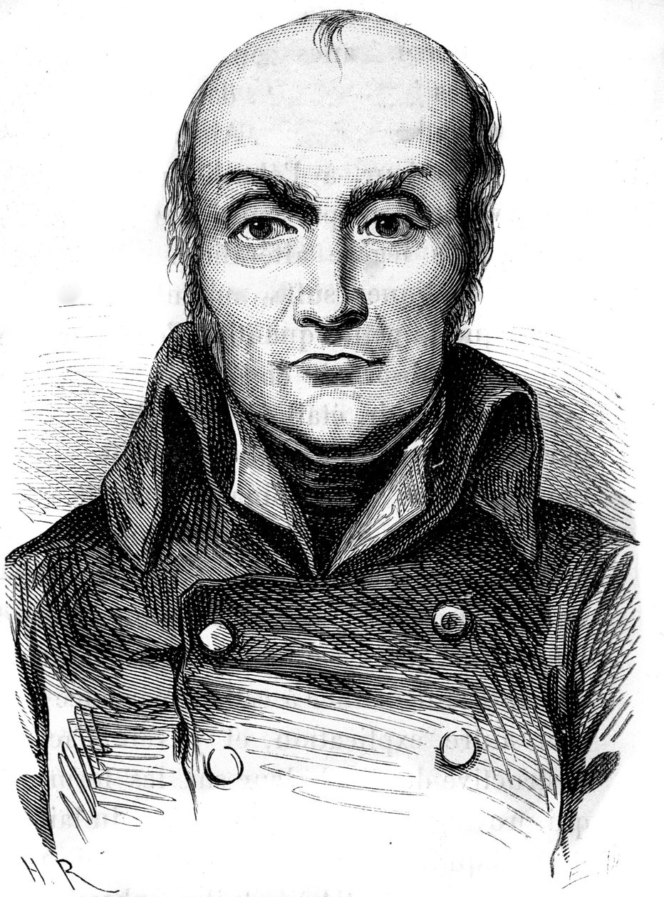 Portret van Francois Nicolas Appert, uitvinder van de blikken doos - in 