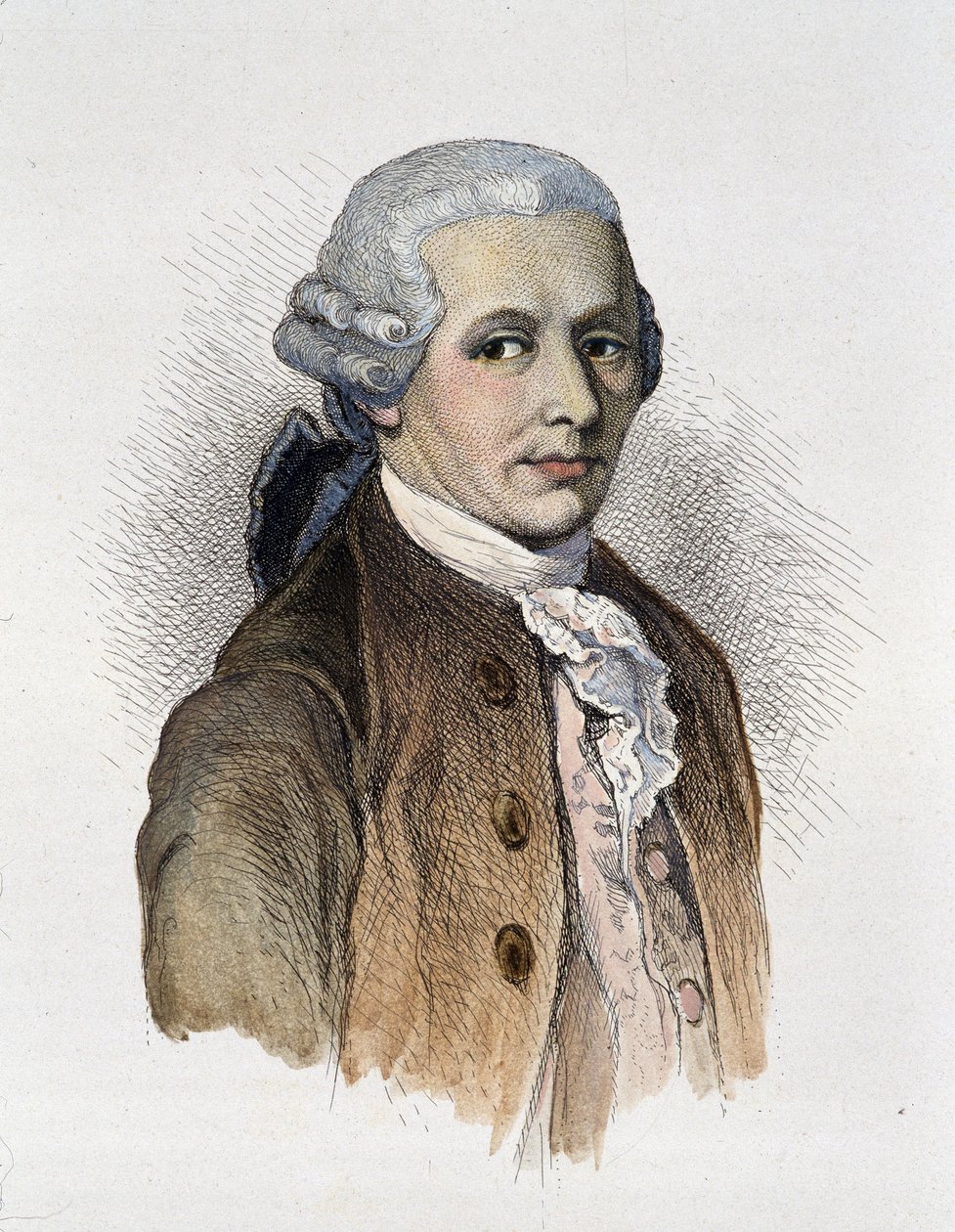 Portret van Franz Joseph Haydn (1732-1809) componist - gravure door Unknown artist