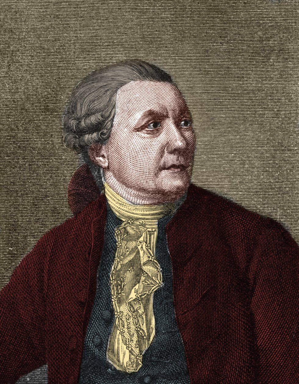 Portret van Friedrich Gottlieb Klopstock (1724-1803) Duitse dichter door Unknown artist