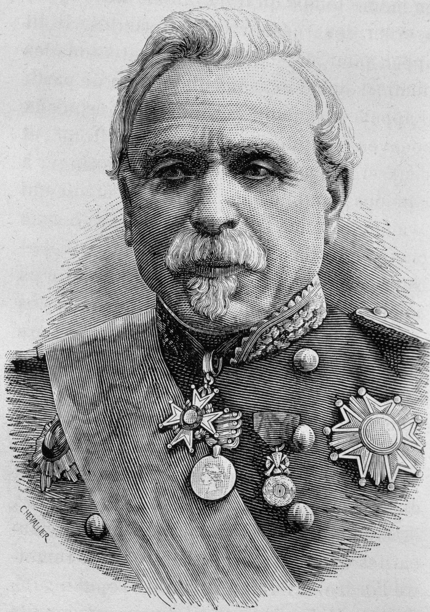Portret van generaal d