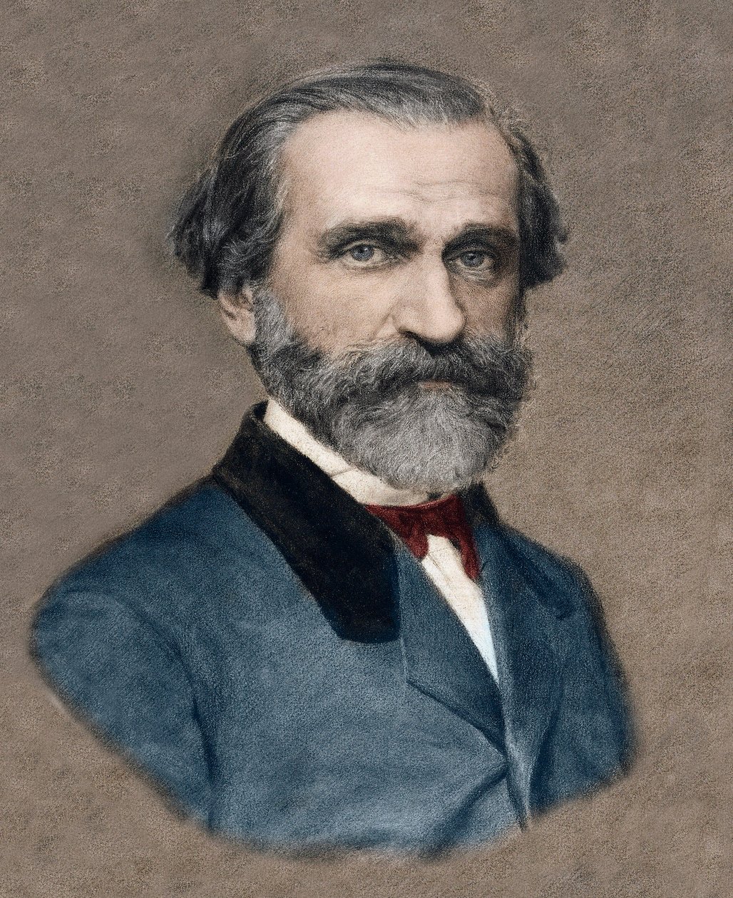 Portret van Giuseppe Verdi door Unknown artist