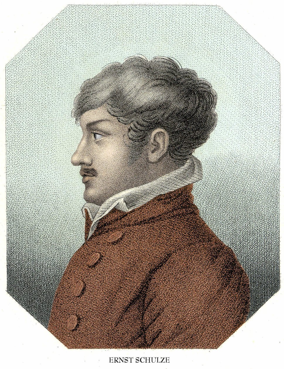 Portret van Gottlob Ernst Schulze (1761-1833) Duitse filosoof door Unknown artist