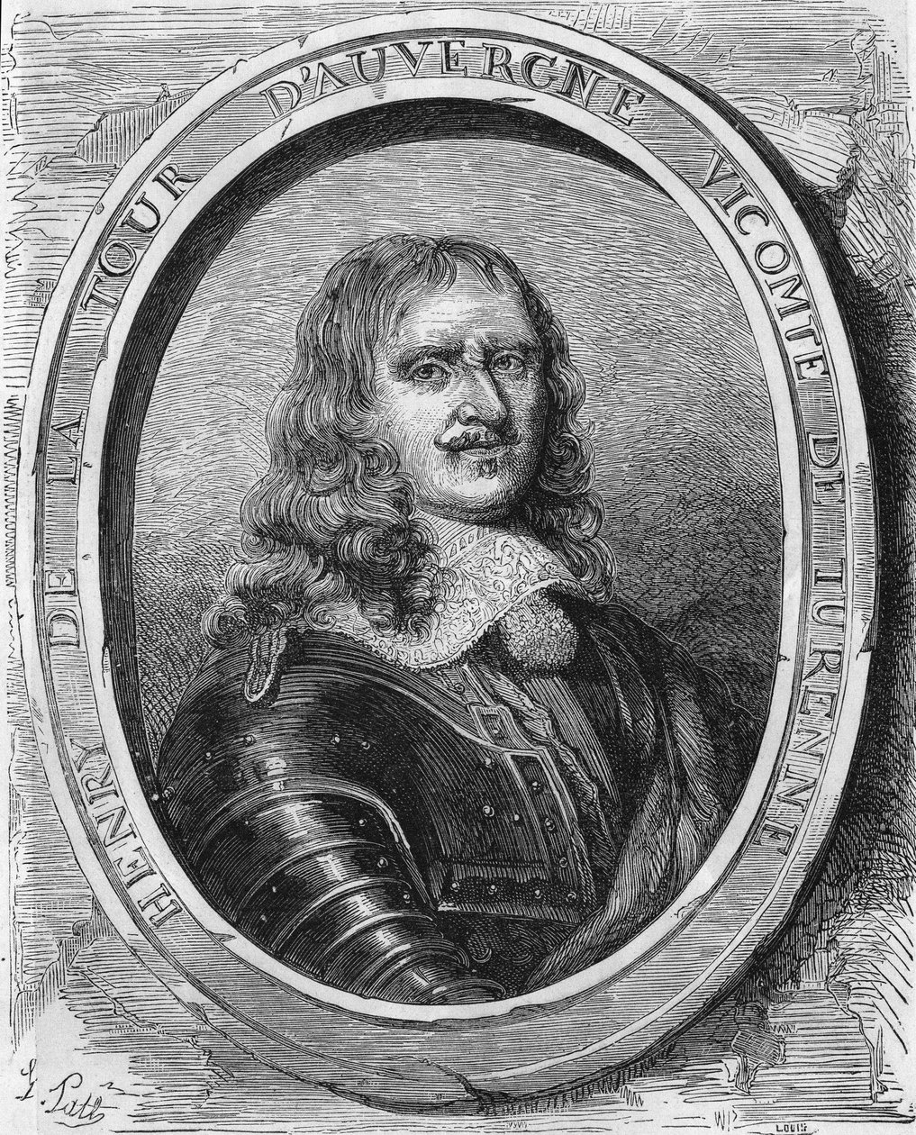 Portret van Henri de La Tour d