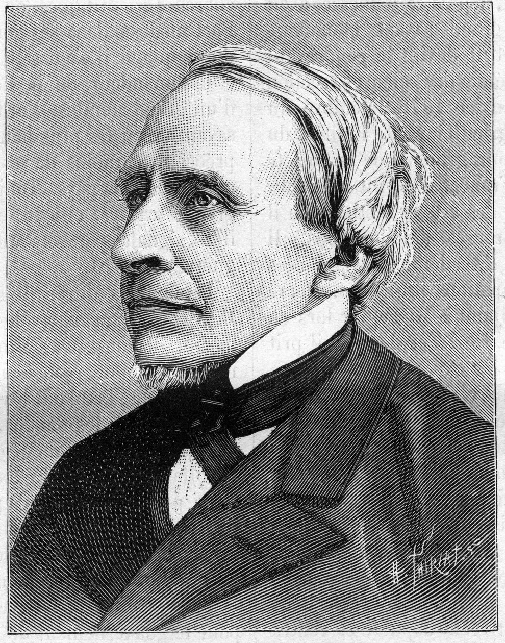 Portret van Herve Mangon (1821-1888), wetenschapper. In 