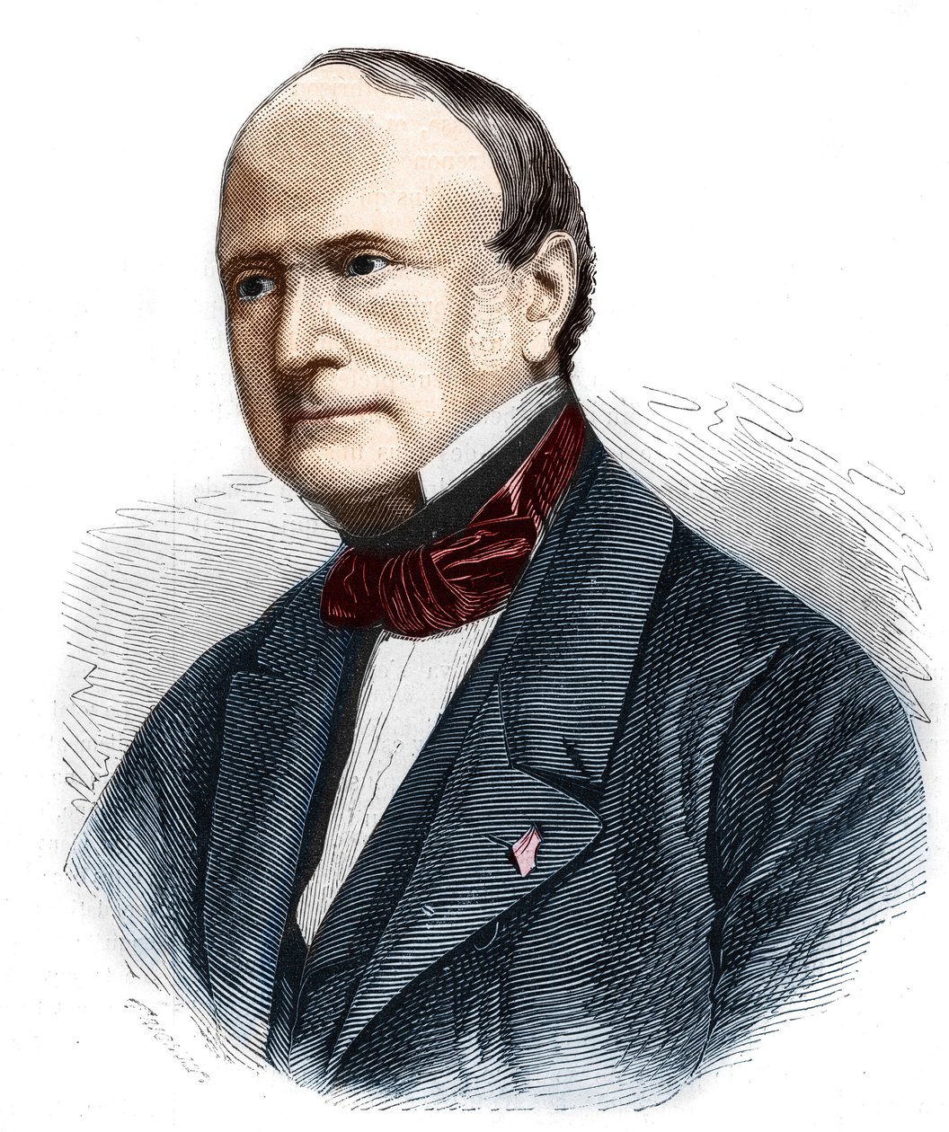 Portret van Jean-Baptiste Firmin Marbeau (Jean Baptiste), Franse jurist en filantroop door Unknown artist