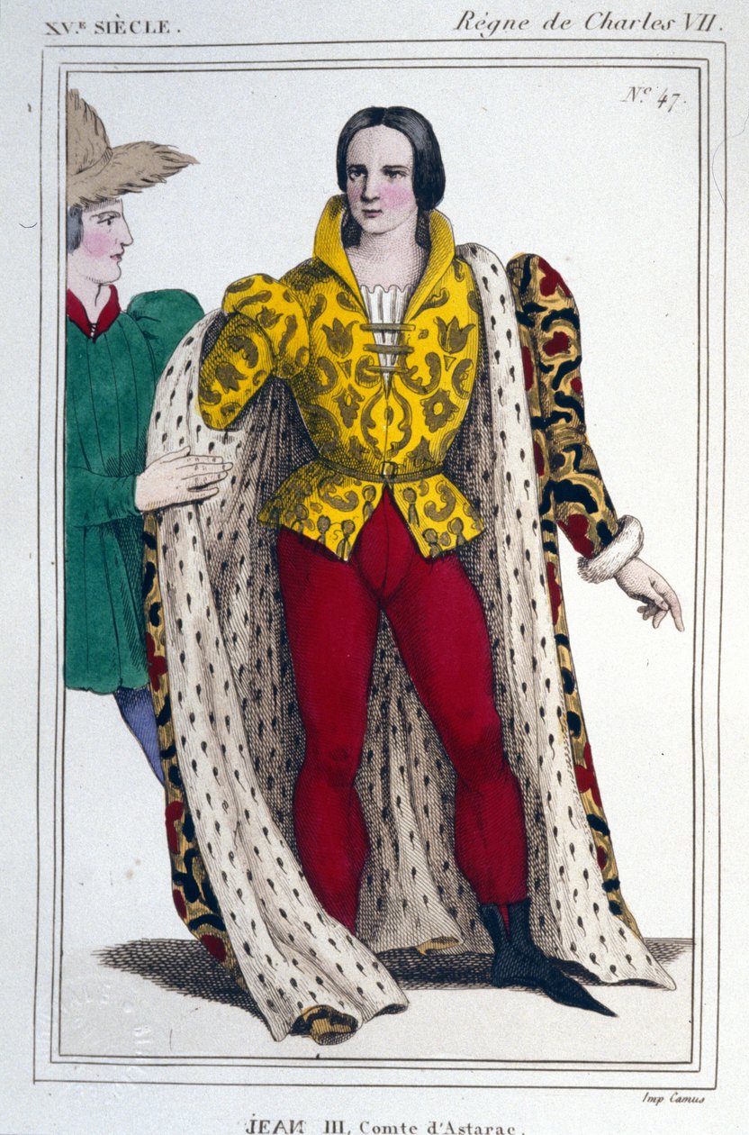 Portret van Jan III van Astarac (overleden 1503). door Unknown artist