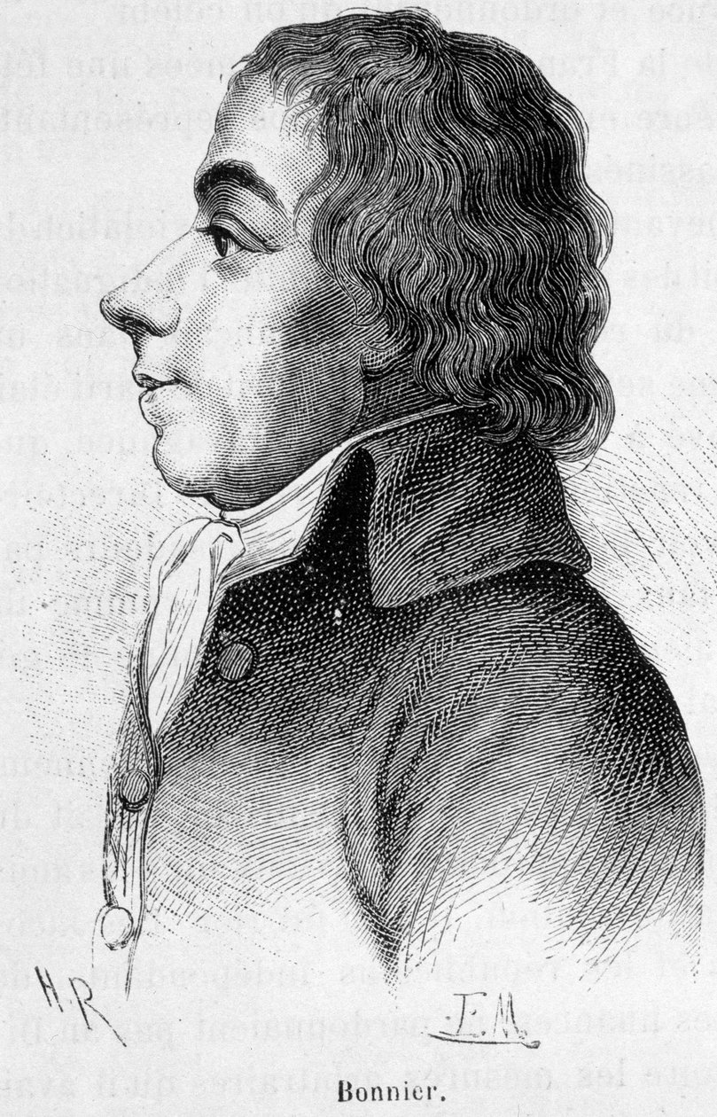 Portret van Louis Antoine Bonnier d