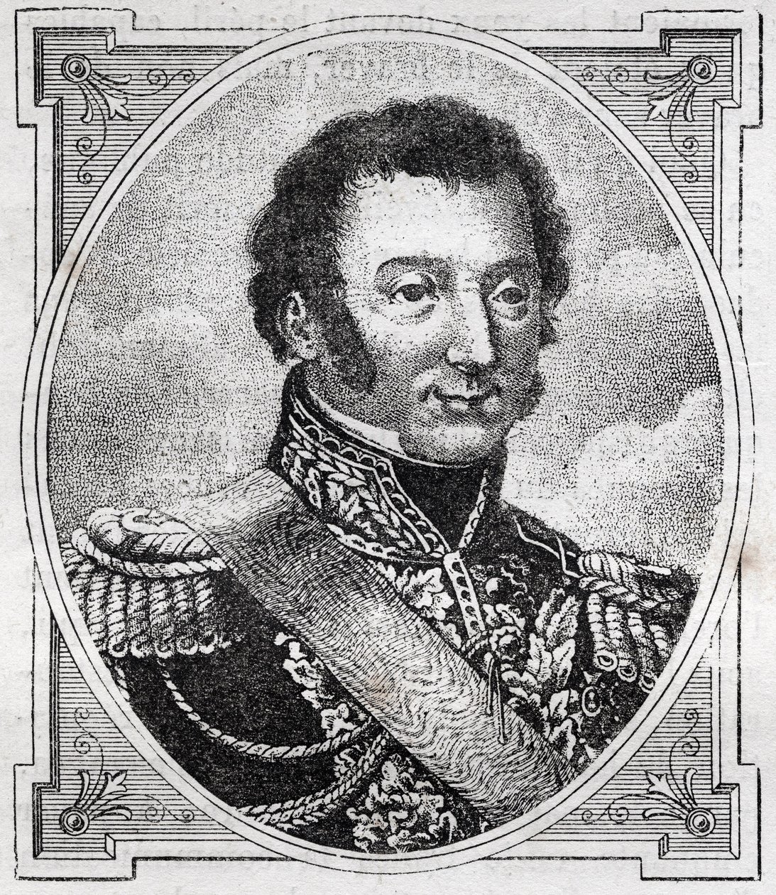 Portret van Louis Auguste Victor de Ghaisne de Bourmont (1773-1846), maarschalk van Frankrijk door Unknown artist