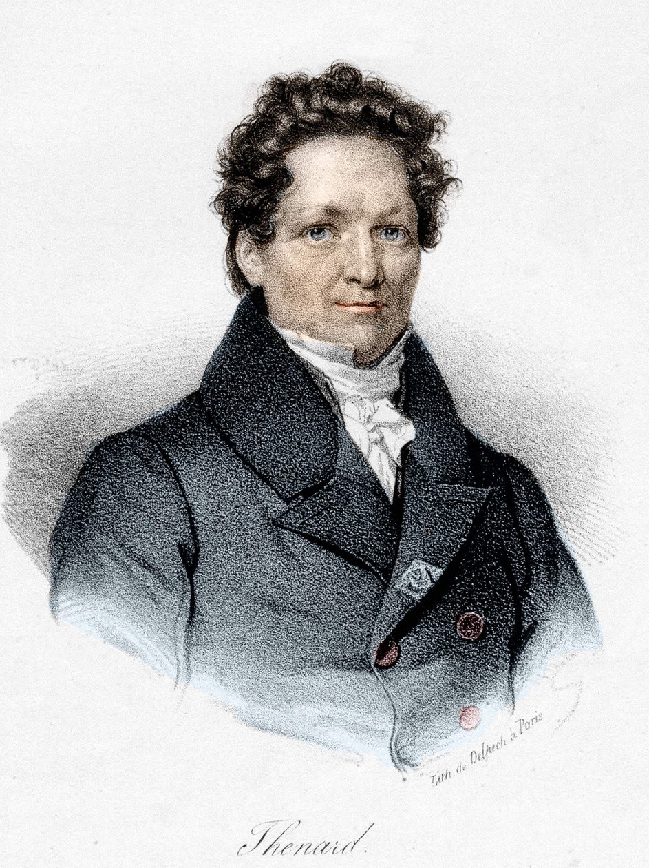 Portret van Louis Jacques Thénard (1777 - 1857), Franse chemicus. door Unknown artist