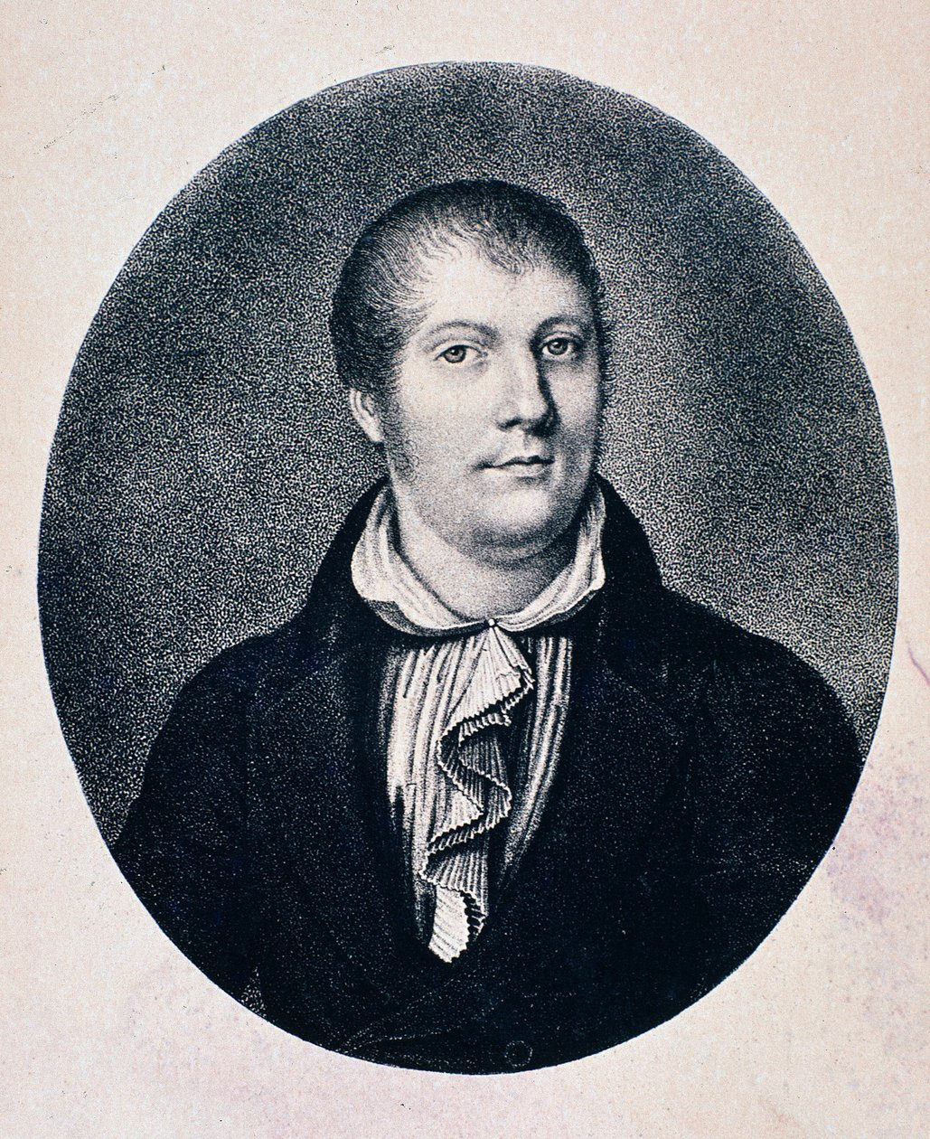 Portret van Louis Spohr (gravure) door Unknown artist