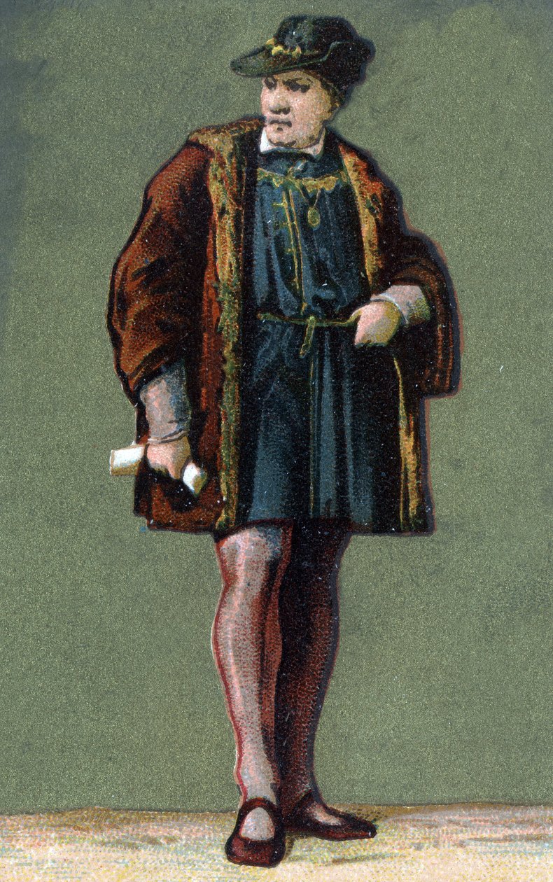Portret van Lodewijk XI (1423-1483), koning van Frankrijk. door Unknown artist