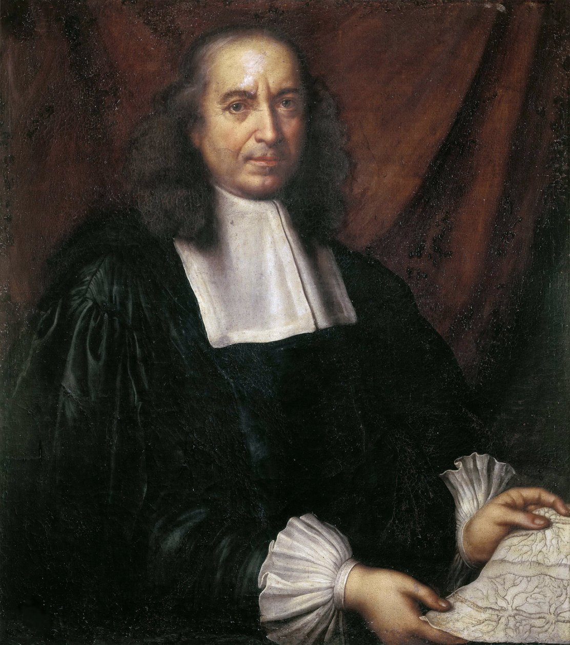 Portret van Marcello Malpighi (1628-1694) door Unknown artist
