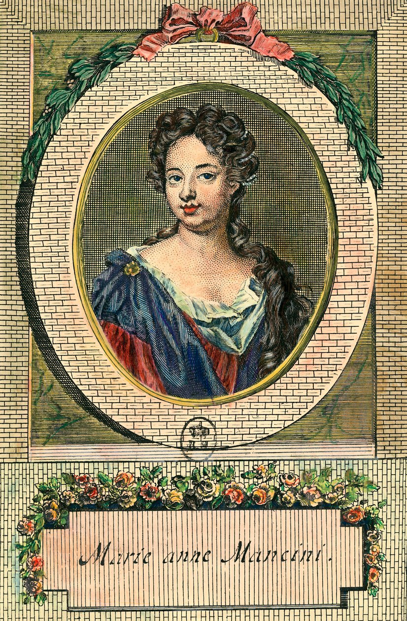 Portret van Marie Anne Mancini door Unknown artist