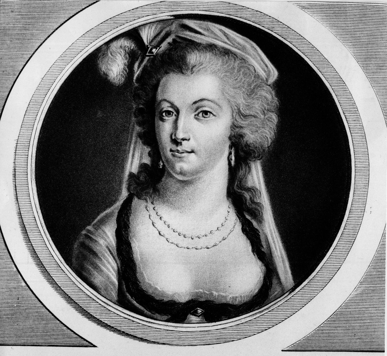 Portret van Marie Antoinette door Unknown artist