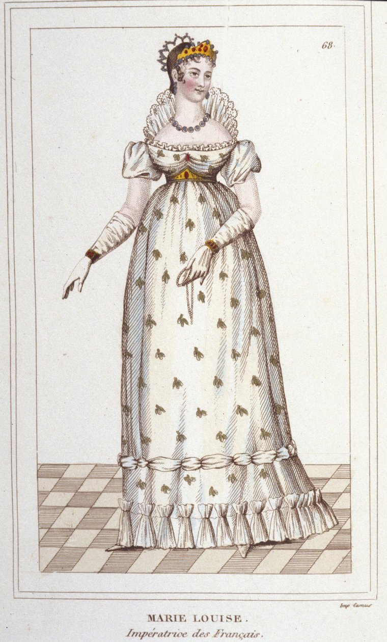 Portret van Marie Louise van Habsburg Lorraine. Keizerin der Fransen (Wenen) door Unknown artist