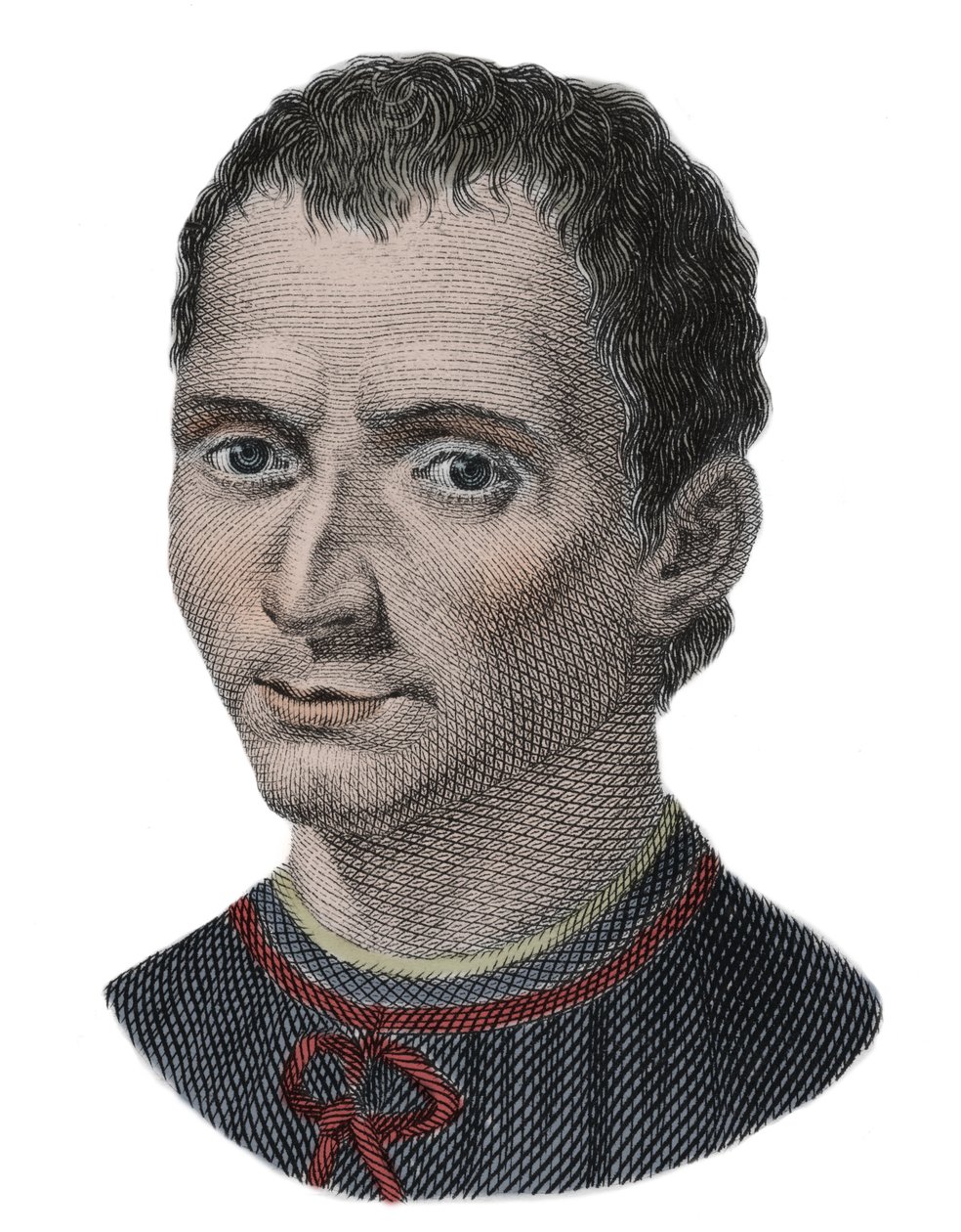 Portret van Niccolo di Bernardo dei Machiavelli door Unknown artist