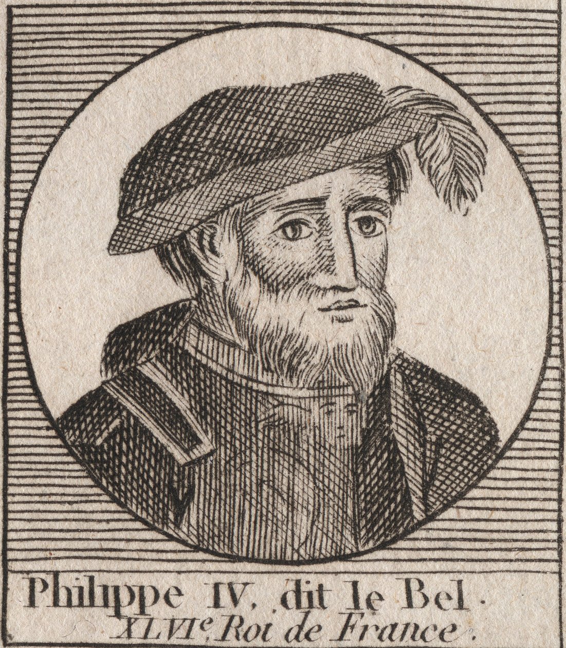 Portret van Filips IV de Schone door Unknown artist