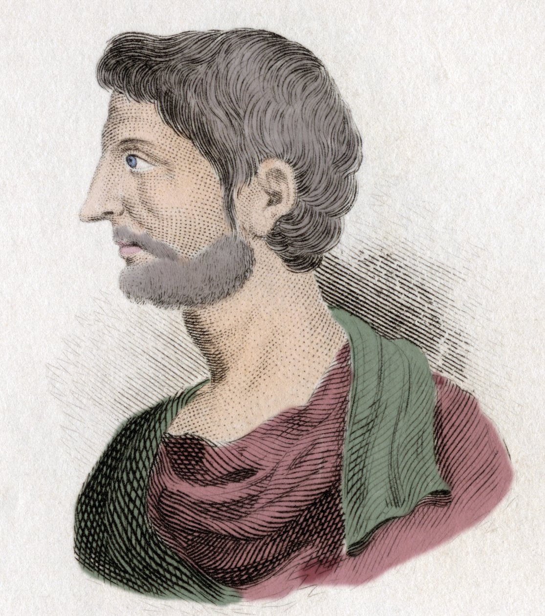 Portret van Pompeius de Grote (Gnaeus Pompeius Magnus) door Unknown artist