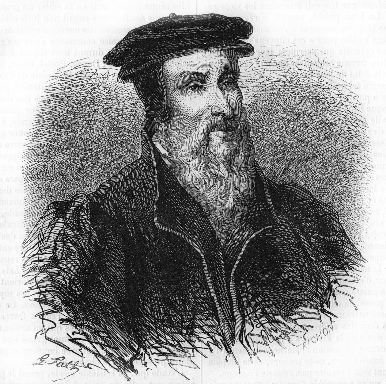 Portret van Robert I Estienne (1498 - 1559) humanist, uitgever en drukker. door Unknown artist
