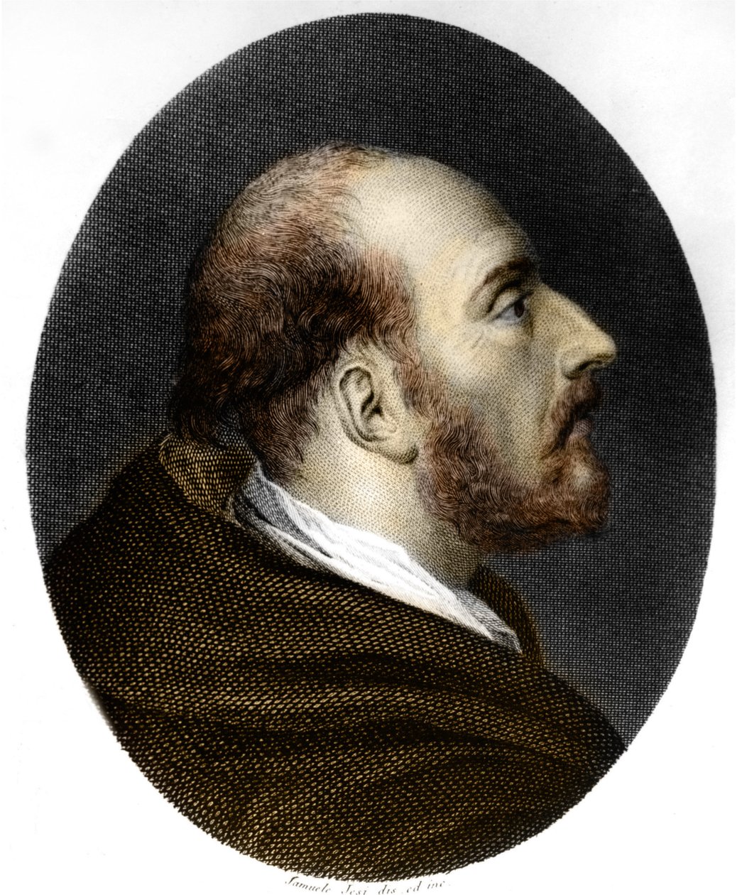 Portret van Thomas van Aquino, Italiaanse theoloog en filosoof door Unknown artist