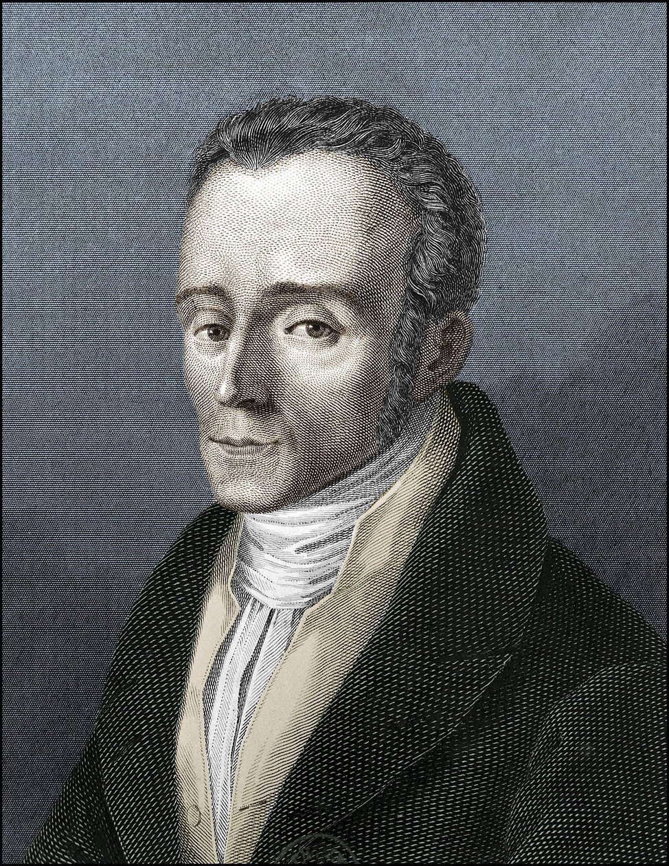 Portret van Silvio Pellico, Italiaanse schrijver door Unknown artist