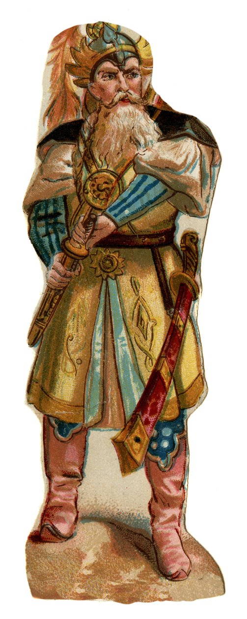Portret van Tamerlan (1336-1405) (of Timur Lang, 
