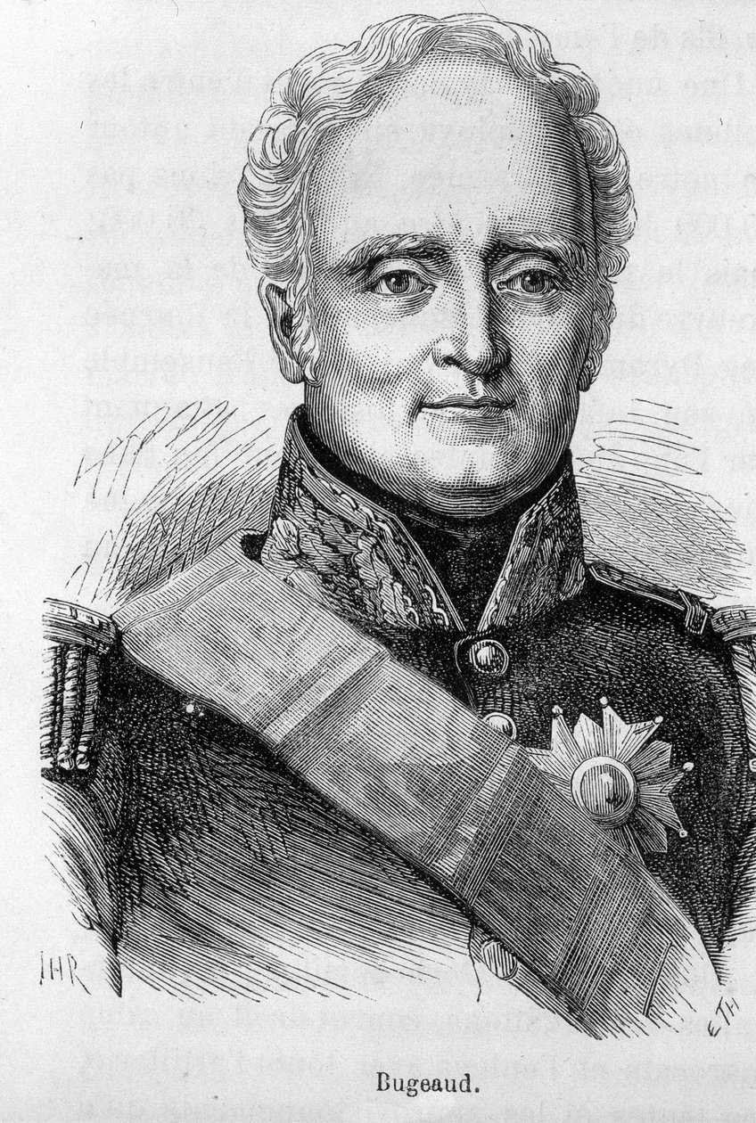 Portret van Thomas Robert Bugeaud (1784 - 1849) door Unknown artist