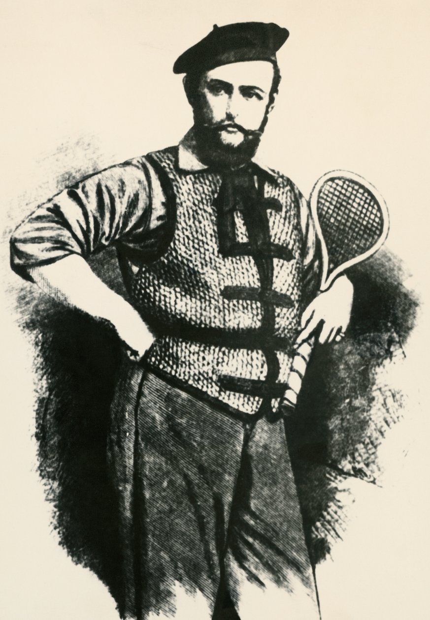 Portret van Walter Clopton Wingfield door Unknown artist