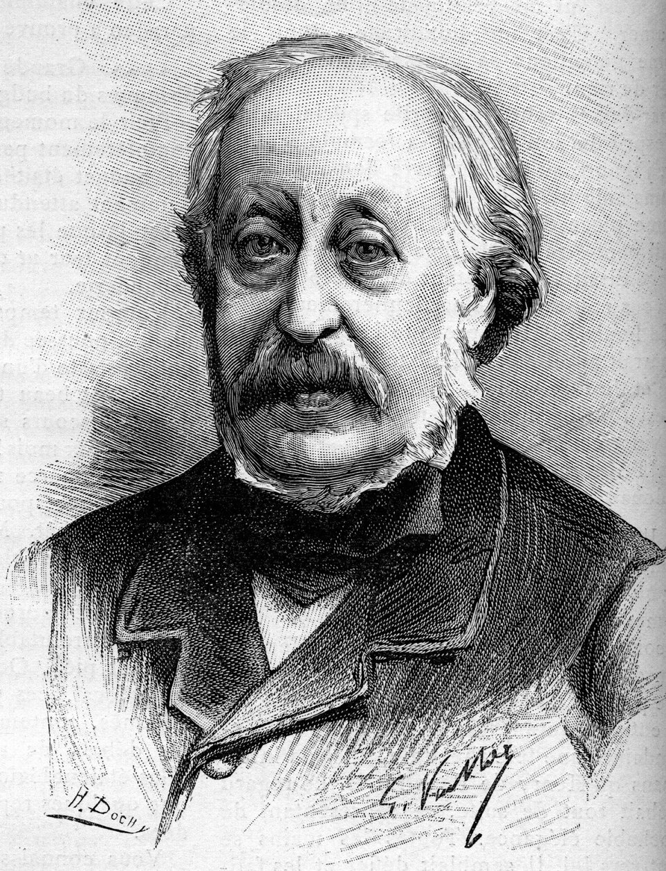 Portret van pianist-componist Stephen Heller (1813-1888). door Unknown artist