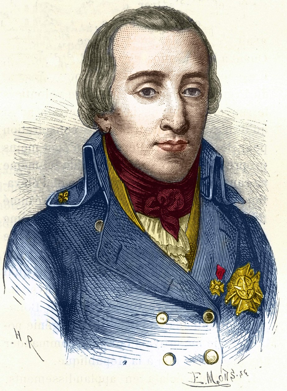 Portret van de Hertog van Enghien, Louis Antoine Henri de Bourbon (1772-1804). door Unknown artist