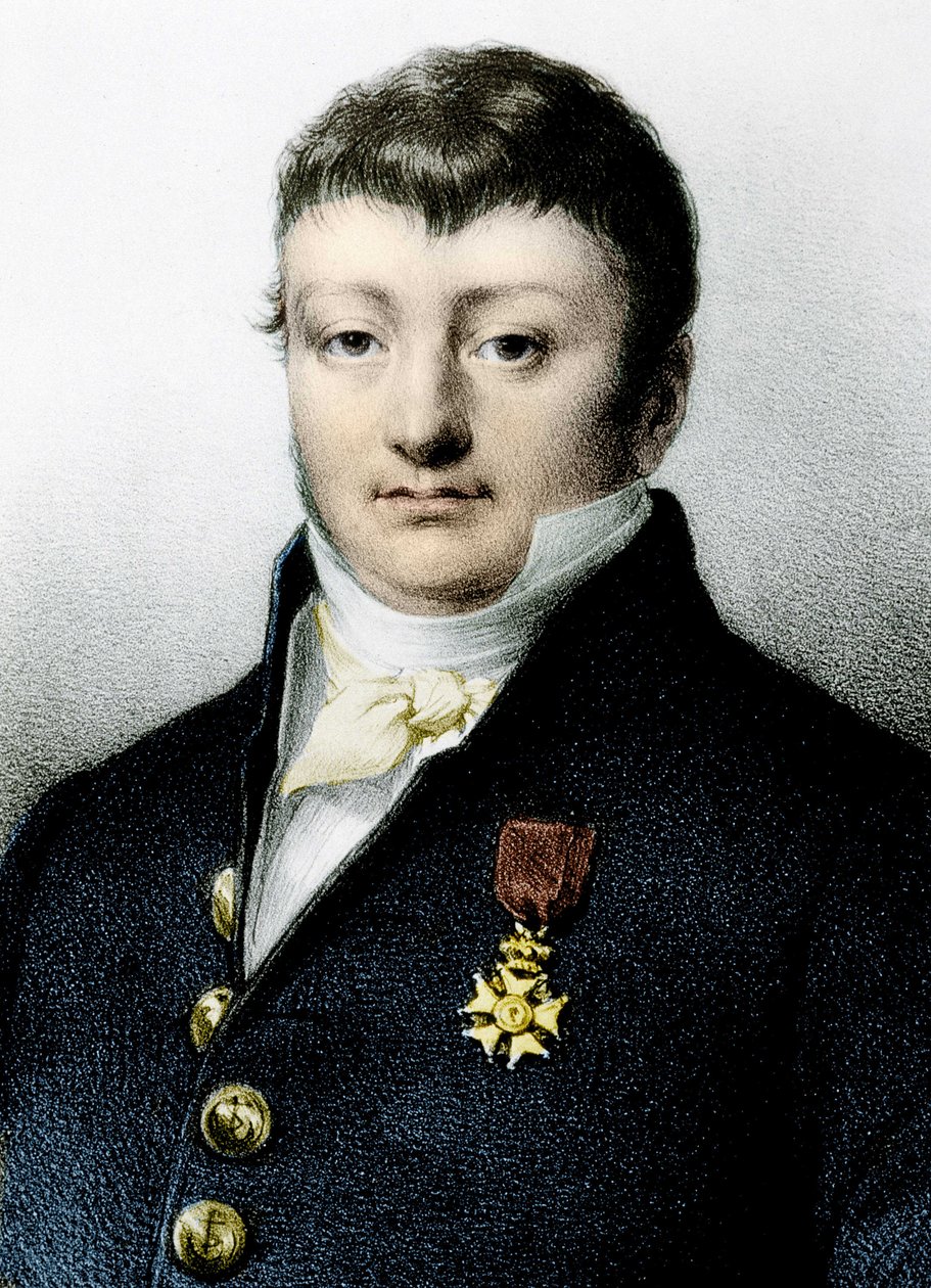 Portret van de Franse navigator en kaper Robert Surcouf (1736-1826). Portret van Robert Surcouf (1736-1827) door Unknown artist