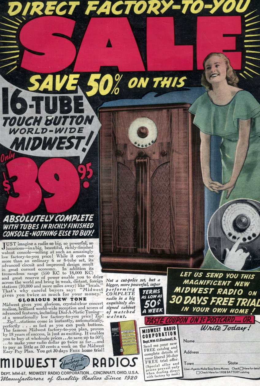Radio Midwest door Unknown Artist